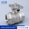 Investment Casting ISO5211 Pad Screw End Ball Valve